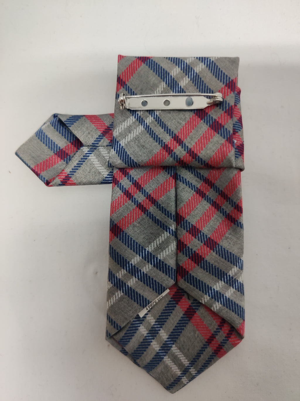 Handmade Women's Jabot Neck Tie Plaid Heart Pearl Butterfly Beaded